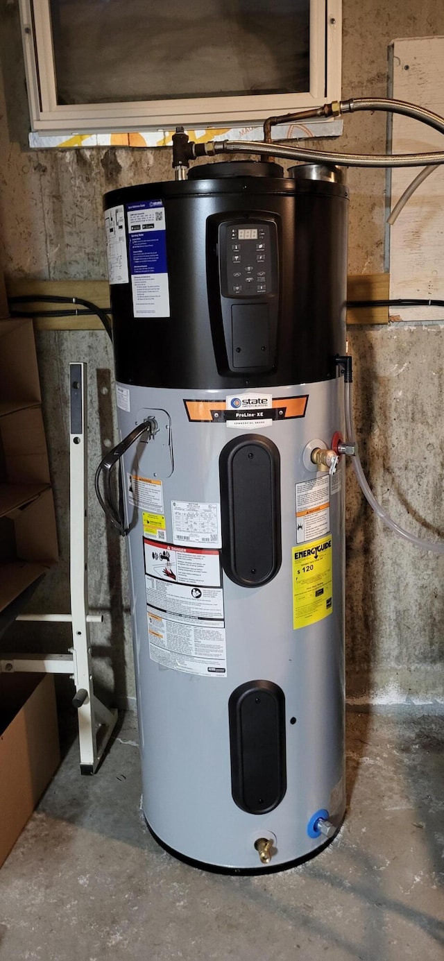 utilities featuring heat pump water heater