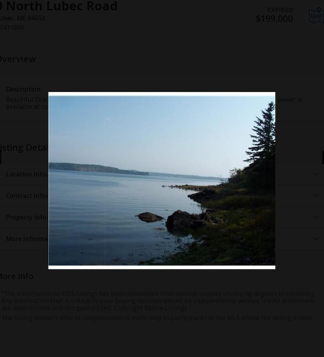 Listing photo 3 for 0 N Lubec Rd, Lubec ME 04652