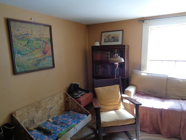 view of sitting room