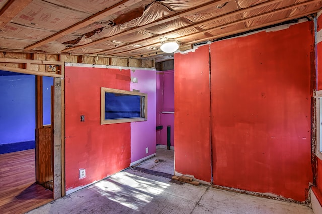 64 Ferrin Rd, Litchfield, ME 04350 - view of unfinished basement