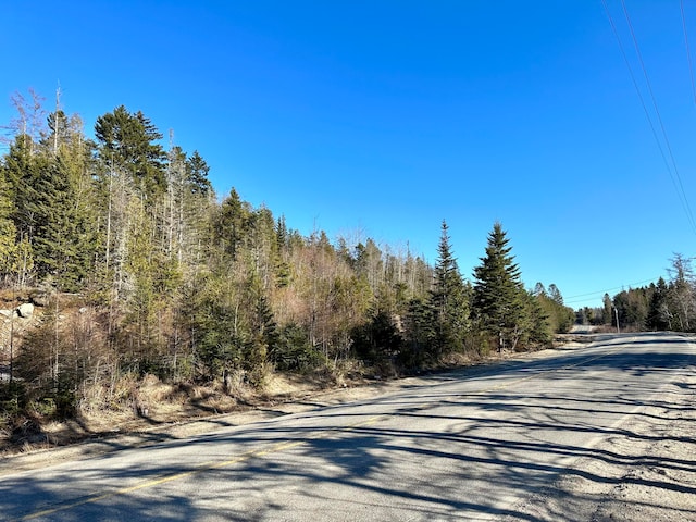 view of road