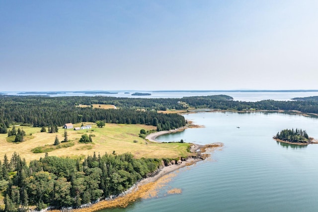 377 S Shore Rd, North Haven, ME 04853 - bird's eye view with a water view