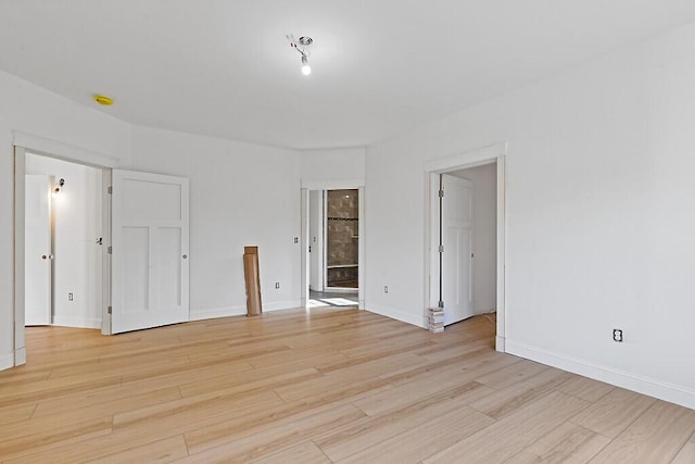 LOT1 Honey Hill Ests W, Hampden, ME 04444 - empty room featuring light wood-style flooring and a smoke detector