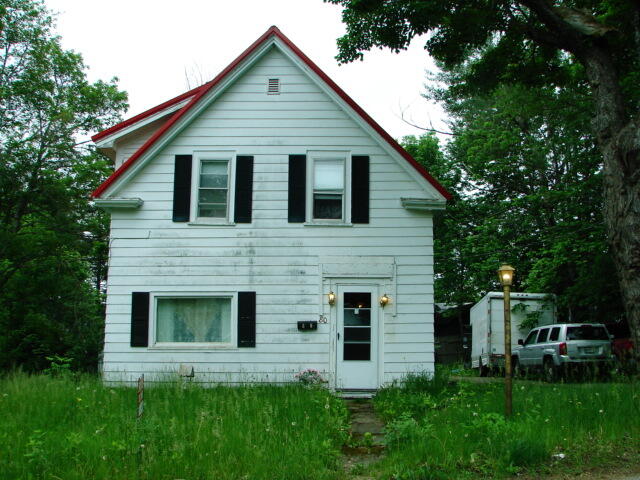 view of rear view of property