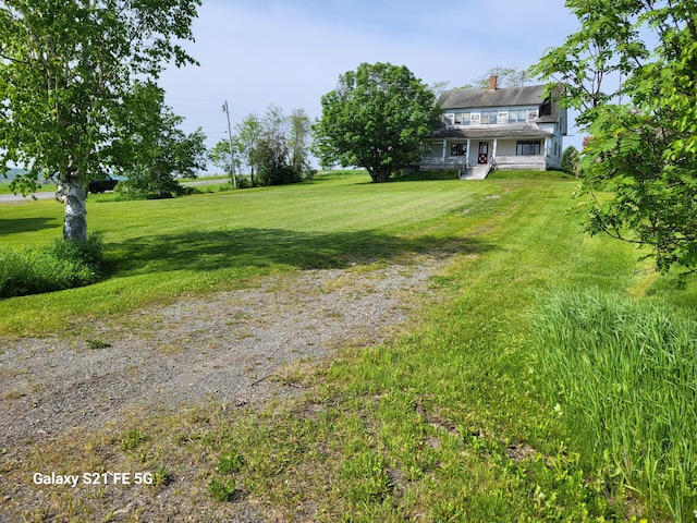 view of yard