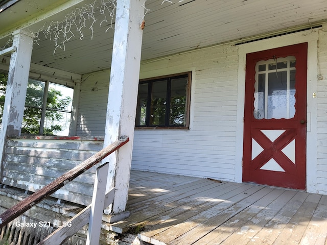 view of deck