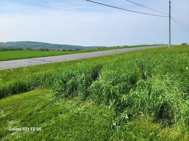 exterior space featuring a rural view