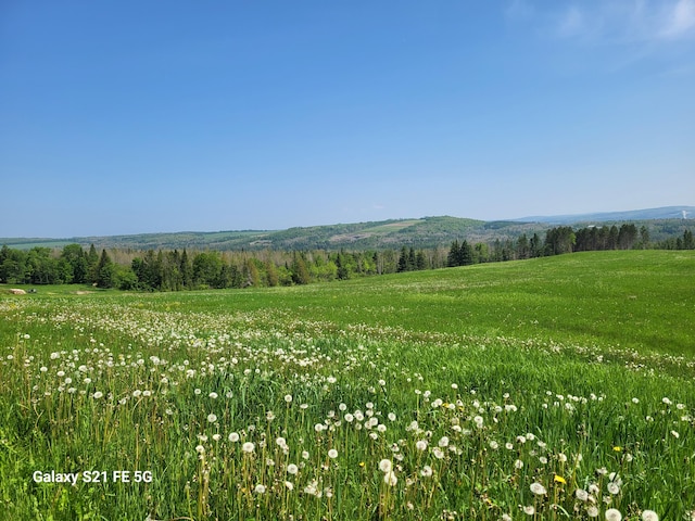 view of mountain feature