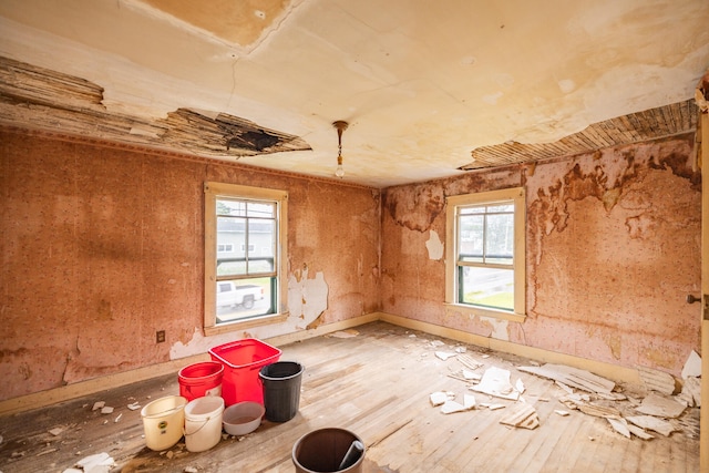 miscellaneous room featuring a wealth of natural light