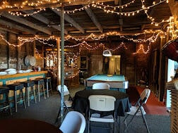 unfurnished dining area with pool table