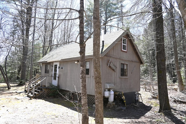 view of property exterior