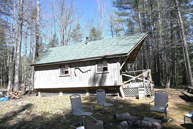 view of back of house