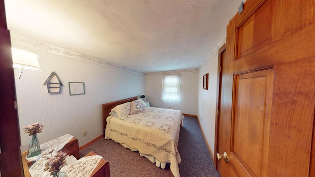 bedroom featuring carpet floors