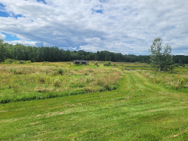 view of nature with a rural view