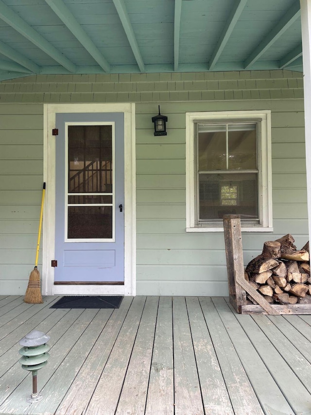 122 Main St, Cranberry Isles, ME 04646 - view of wooden terrace