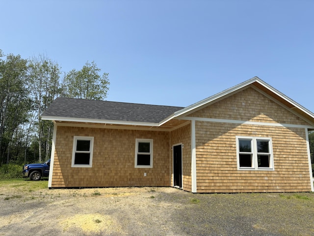 view of ranch-style home