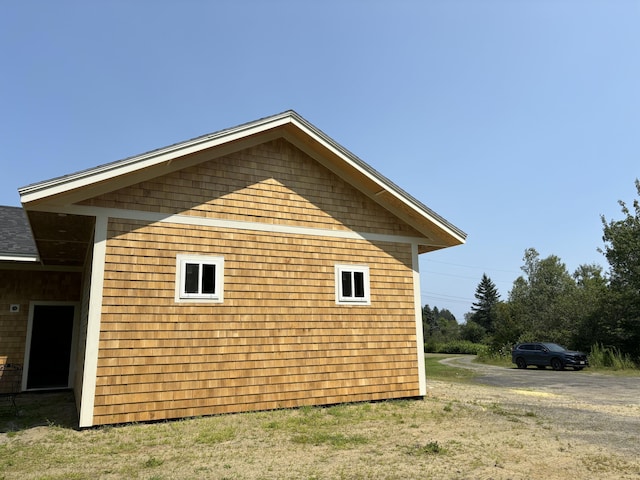 view of property exterior