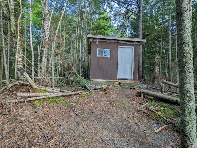 32 N Mud Cove Rd, Lily Bay Twp, ME 04441 - view of shed / structure