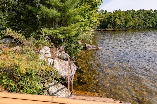 228 Starbird Ln, Rome, ME 04963 - water view with a forest