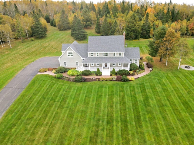 view of birds eye view of property