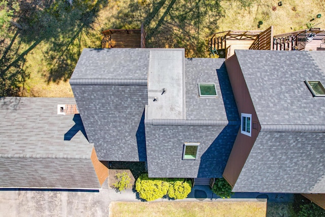 drone / aerial view