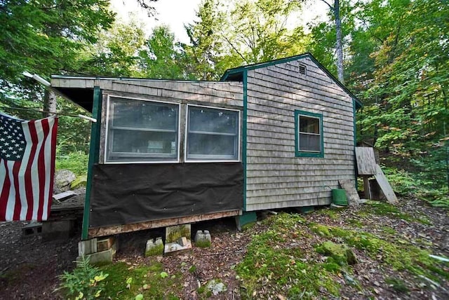 view of shed / structure