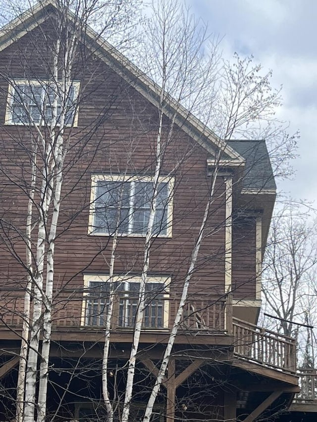 view of property exterior