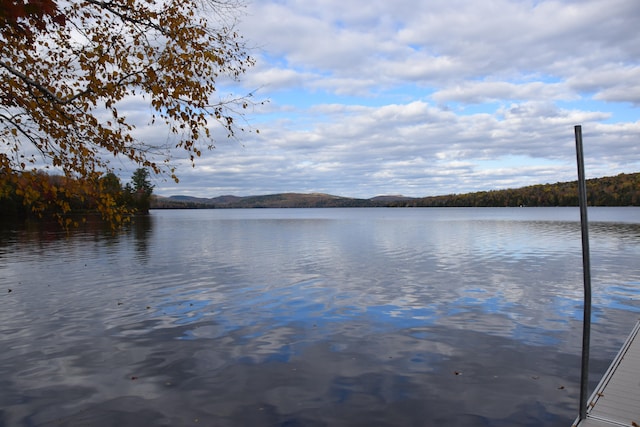 view of water feature