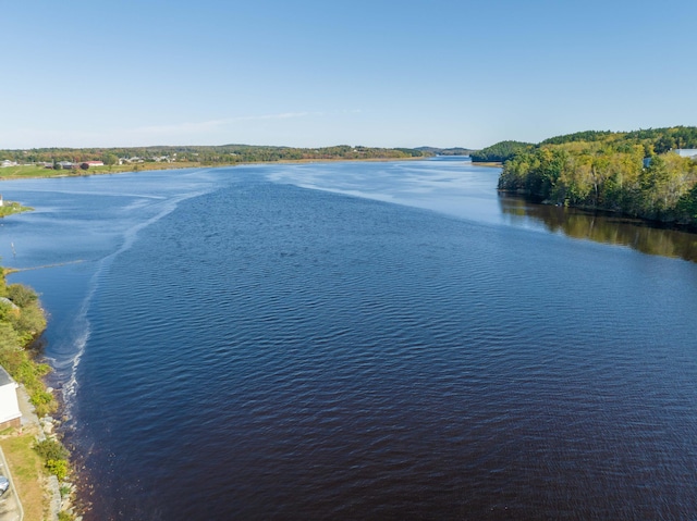 property view of water