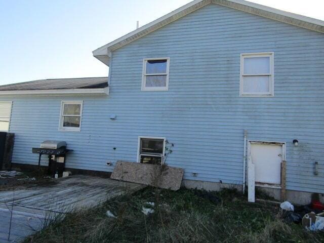 23 Dumas St, Lisbon, ME 04252 - back of property