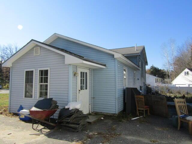 23 Dumas St, Lisbon, ME 04252 - back of house