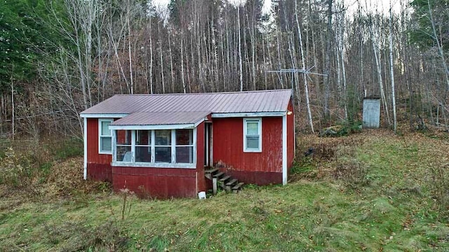 view of shed / structure