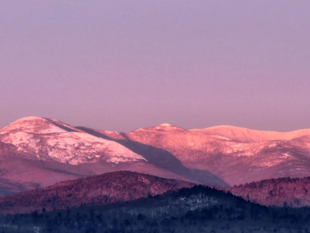 view of mountain feature