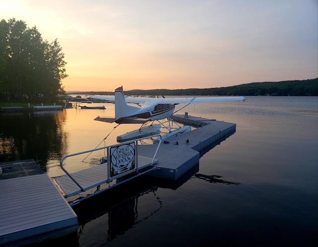282-284 S St S, Gorham, ME 04038 - view of dock with a water view