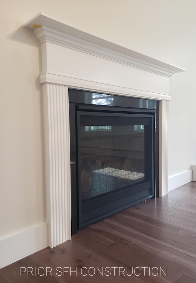 282-284 S St S, Gorham, ME 04038 - details with wood finished floors