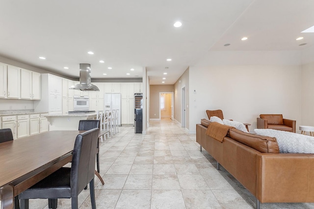 view of living room