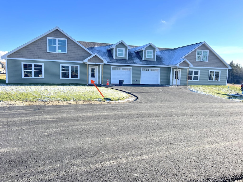 51 Tinker Meadow Way Unit 23, Ellsworth, ME 04605 - view of front facade featuring a garage