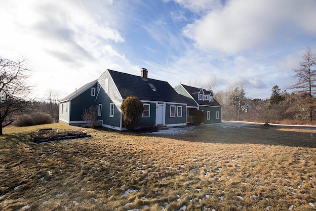 view of cape cod house