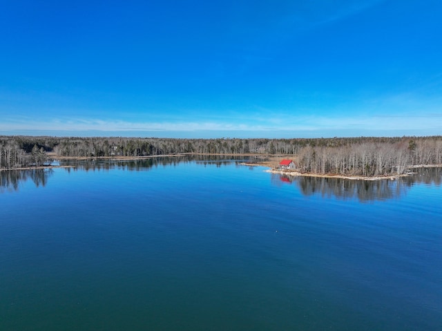 view of property view of water