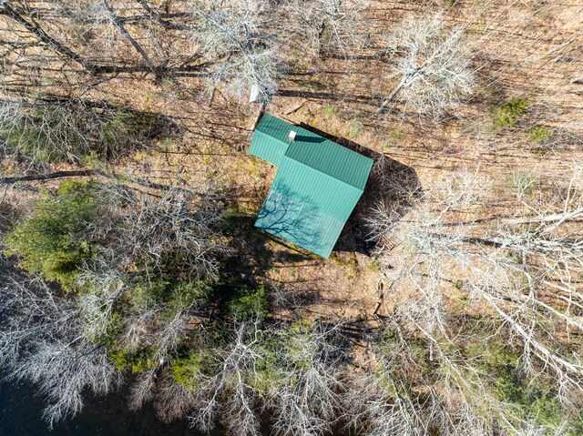 view of storm shelter