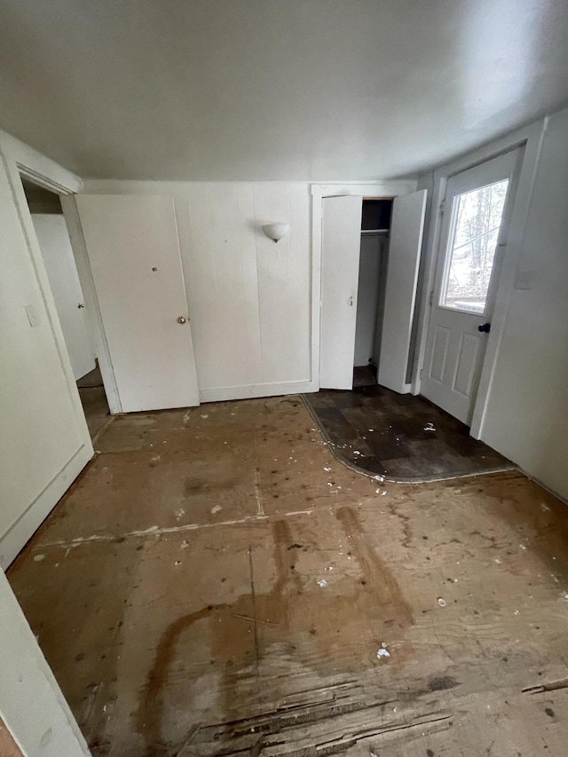 view of unfurnished bedroom