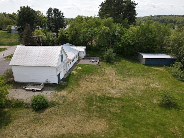 view of aerial view