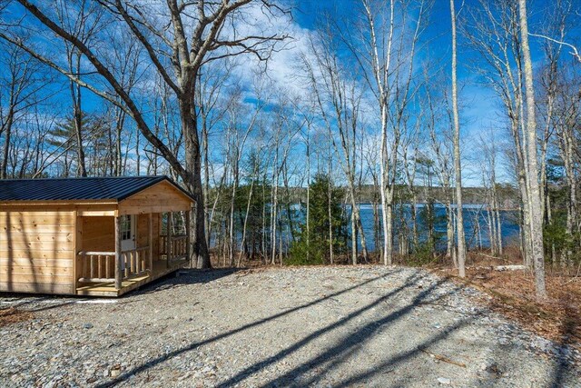 862 W Neck Rd, Nobleboro, ME 04555 - view of yard with an outbuilding