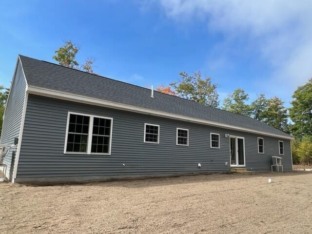 view of rear view of property