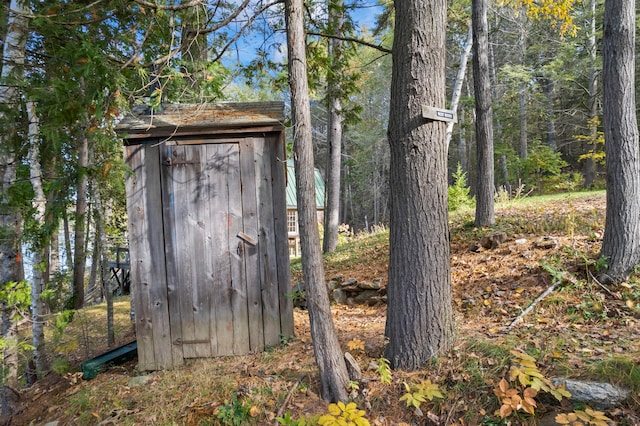 view of shed / structure