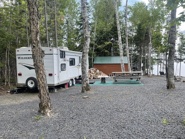 161 Burnt Lndg Unit T16 R5, Wels, ME 04779 - view of yard