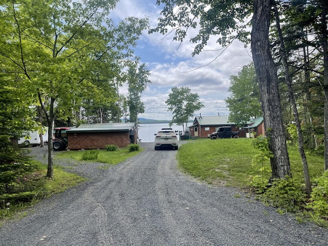 161 Burnt Lndg Unit T16 R5, Wels, ME 04779 - view of road featuring a water view