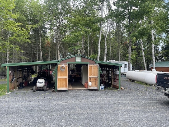 161 Burnt Lndg Unit T16 R5, Wels, ME 04779 - view of shed / structure
