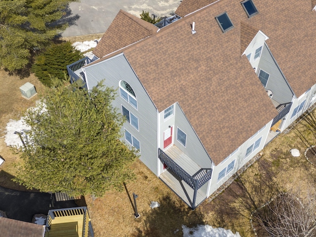 view of birds eye view of property