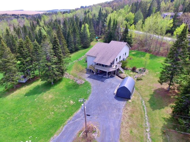 view of birds eye view of property